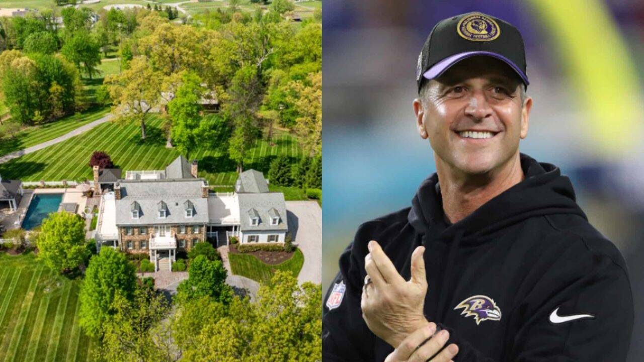 Former Baltimore Ravens Coach Harbaugh Sells Maryland Mansion for $6 Million