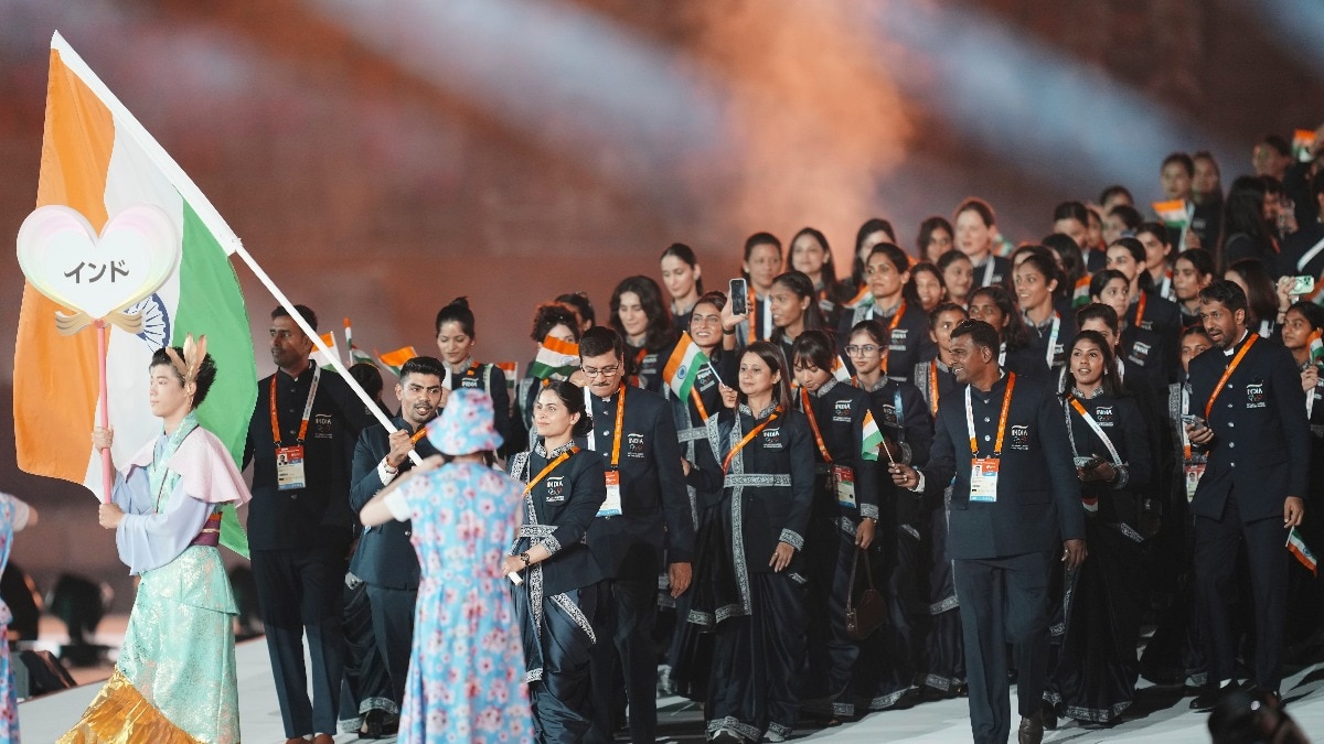 नागोया एशियन गेम्स का शानदार शुभारंभ, भारत का प्रतिनिधित्व मनु-पवन ने किया