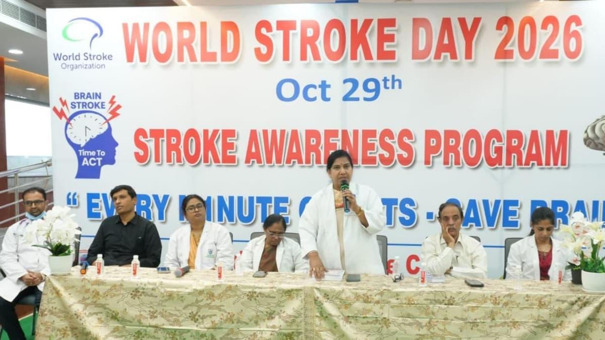 Guntur hospital marks World Stroke Day with awareness drive