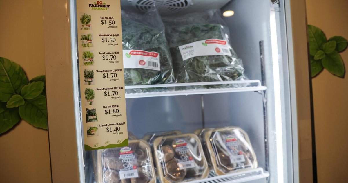Singapore to roll out affordable produce vending machines within six months