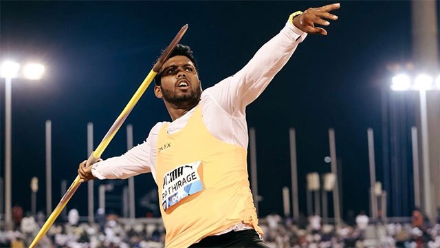Sri Lanka's Tharanga Reclaims World No. 1 Javelin Ranking