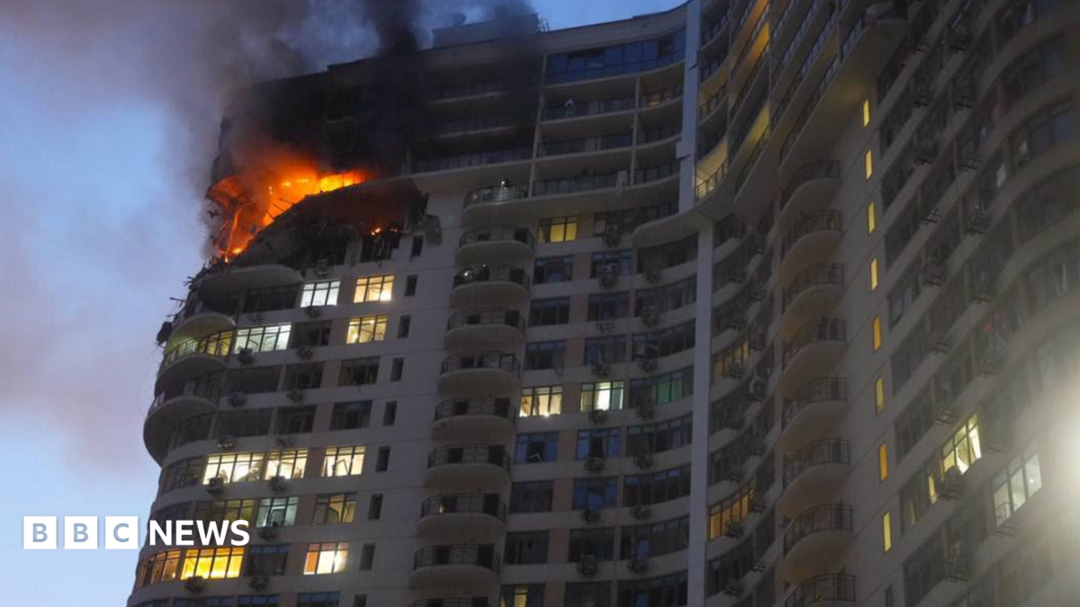 Ukrainian tennis player's flat destroyed in Russian missile strike on Odesa