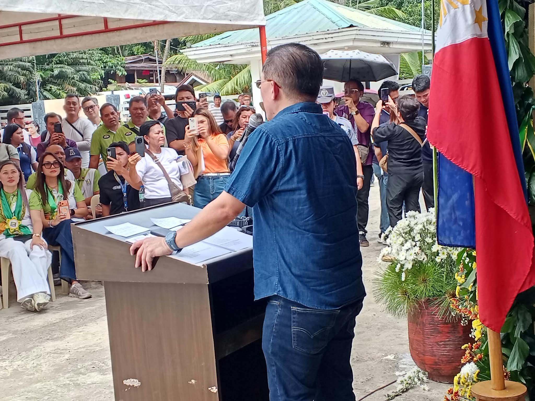 Bong Go calls for prayers as Duterte faces ICC detention in The Hague