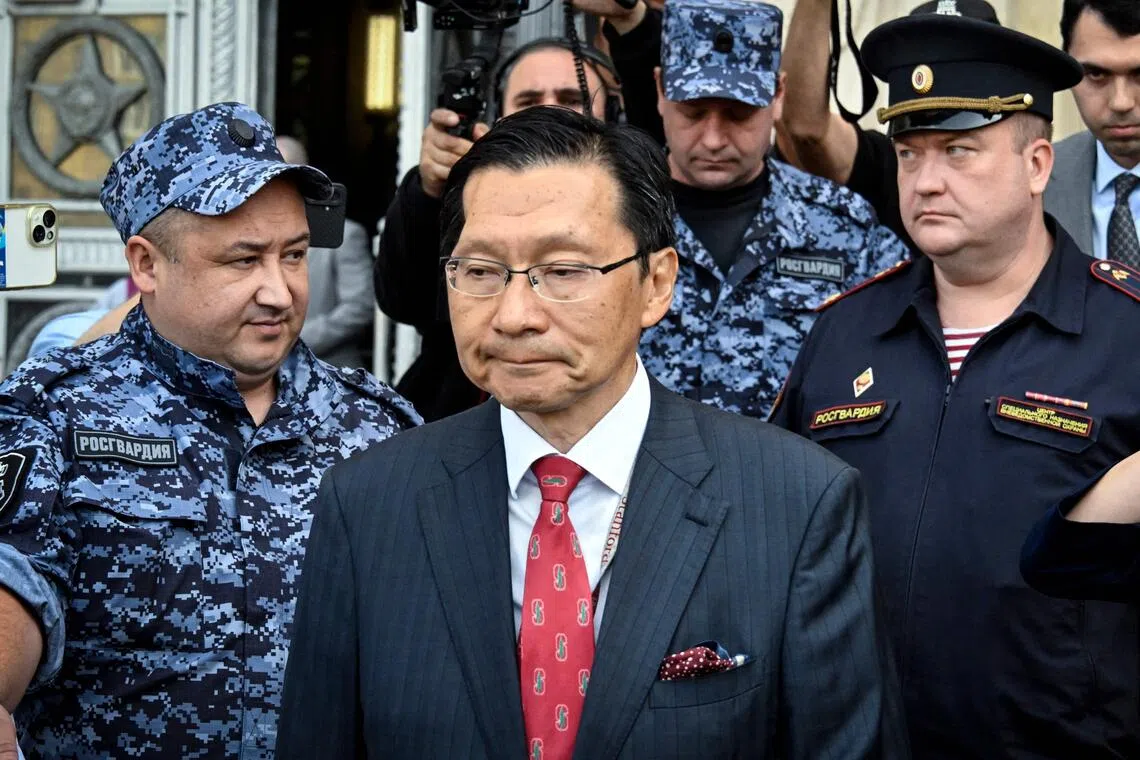 Japan envoy summoned by Russia over sanctions, Ukraine support