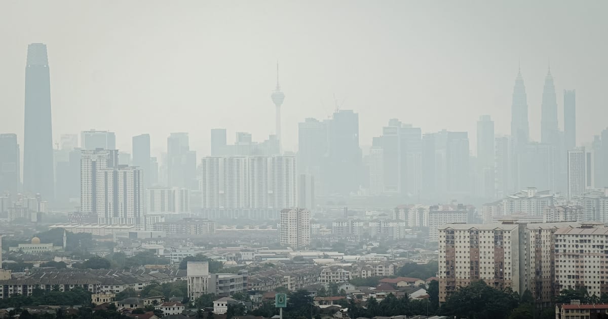 Kualiti udara tidak sihat melanda 20 kawasan di tujuh negeri