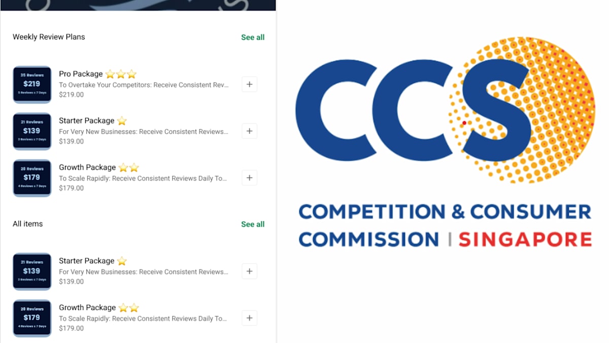 Singapore watchdog uncovers around 100 businesses in fake review probe