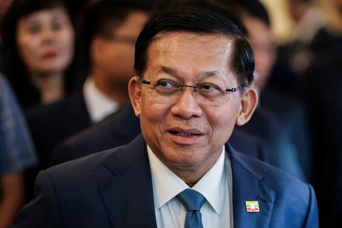 Myanmar's Min Aung Hlaing to visit Malaysia next month