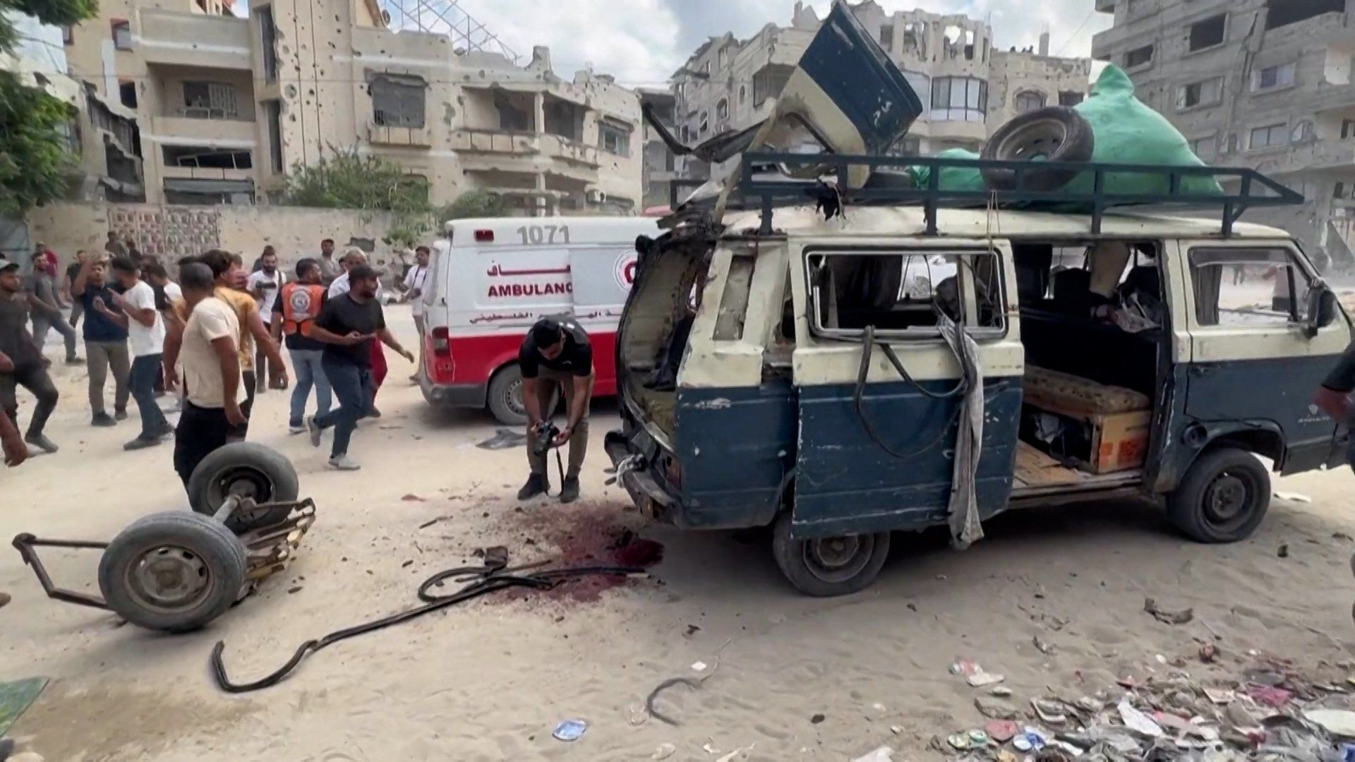 Israeli strikes in Gaza kill at least eight civilians