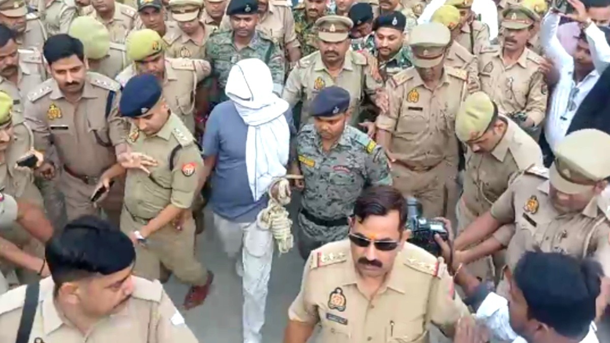 उमेश पाल हत्या मामले में इनामी शूटर अरमान बिहारी कोर्ट में पेश