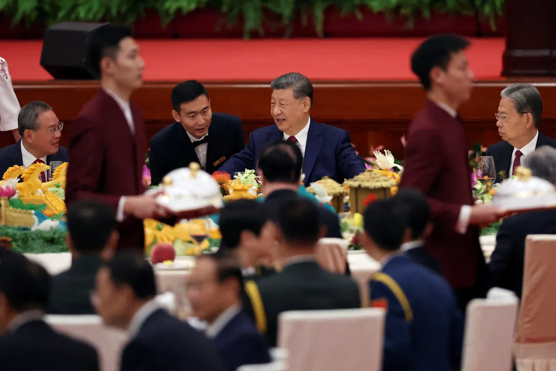 Xi urges China to meet economic targets amid Taiwan tensions