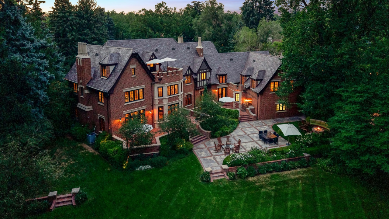 Denver's Historic Tudor Estate Valued at $10.75M Nearly a Century After Construction