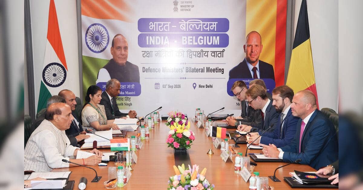India and Belgium expand defence cooperation through new agreements