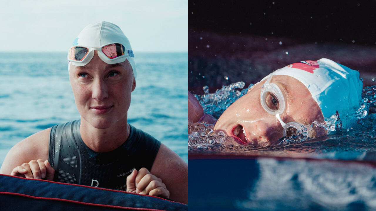 American swimmer completes record-breaking 900-mile California coast endurance swim