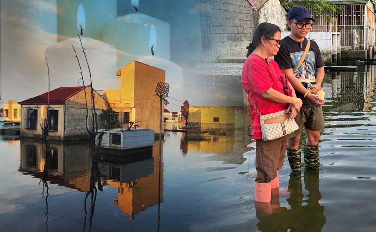 Baha sa libingan, lumalayang tradisyon sa Undas ng Hagonoy