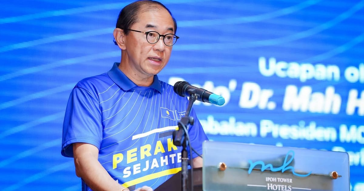 Kakitangan MCA Perak letak jawatan selepas insiden bendera