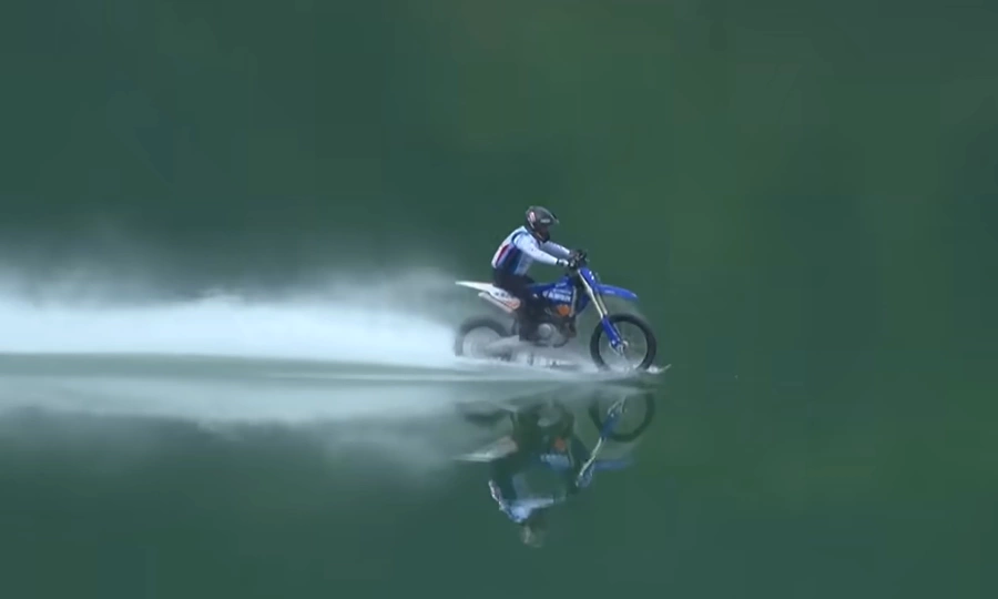 Chinese Motorcycle Maker Sets Water Speed Record in Daring Feat