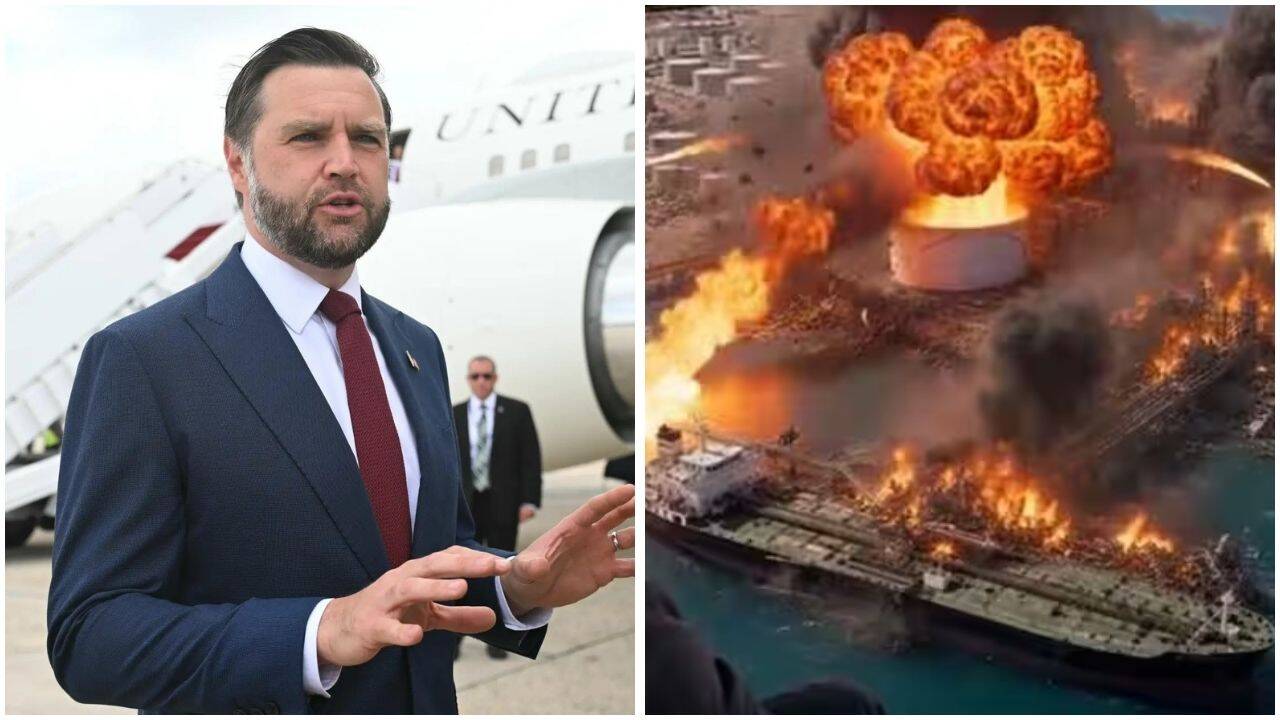 Trump's Kharg Island post was strategic signal to Iran, Vance says