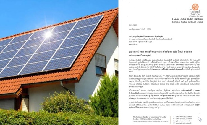 Sri Lanka's rooftop solar sector faces crisis, business body warns President
