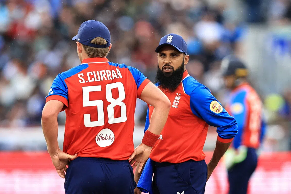 England recalls Rashid and Curran for Pakistan ODI tri-series