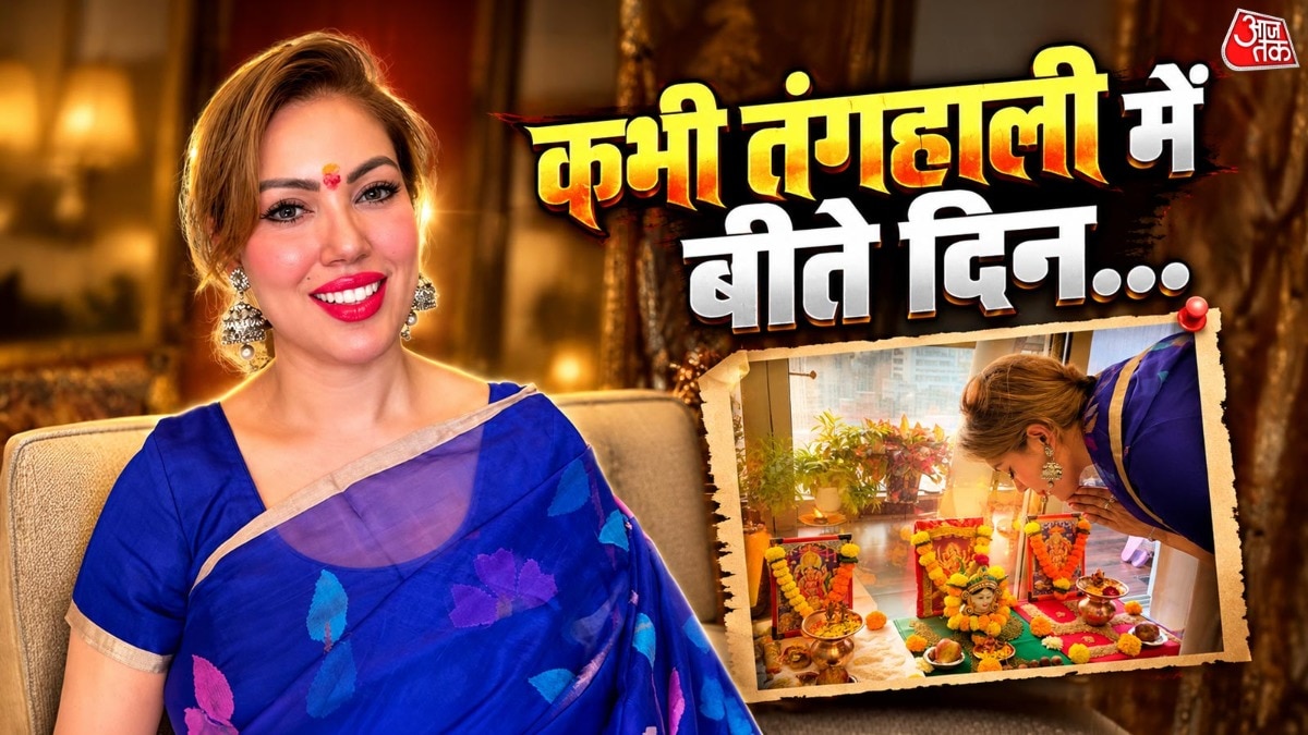 Television actress Munmun Dutta celebrates Navratri at lavish Mumbai home