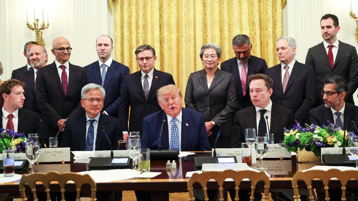 Trump, Musk, Zuckerberg back US AI pledge despite typo
