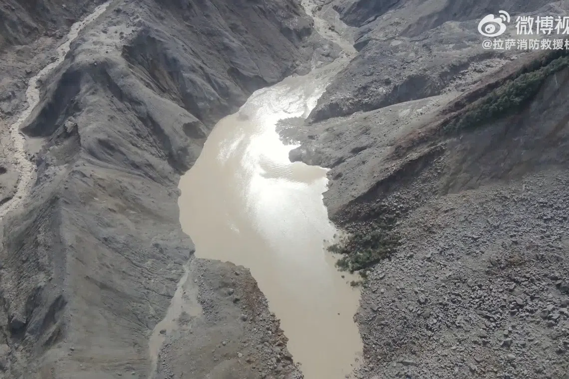 Glacial lake burst risk eases near China-Nepal border disaster zone