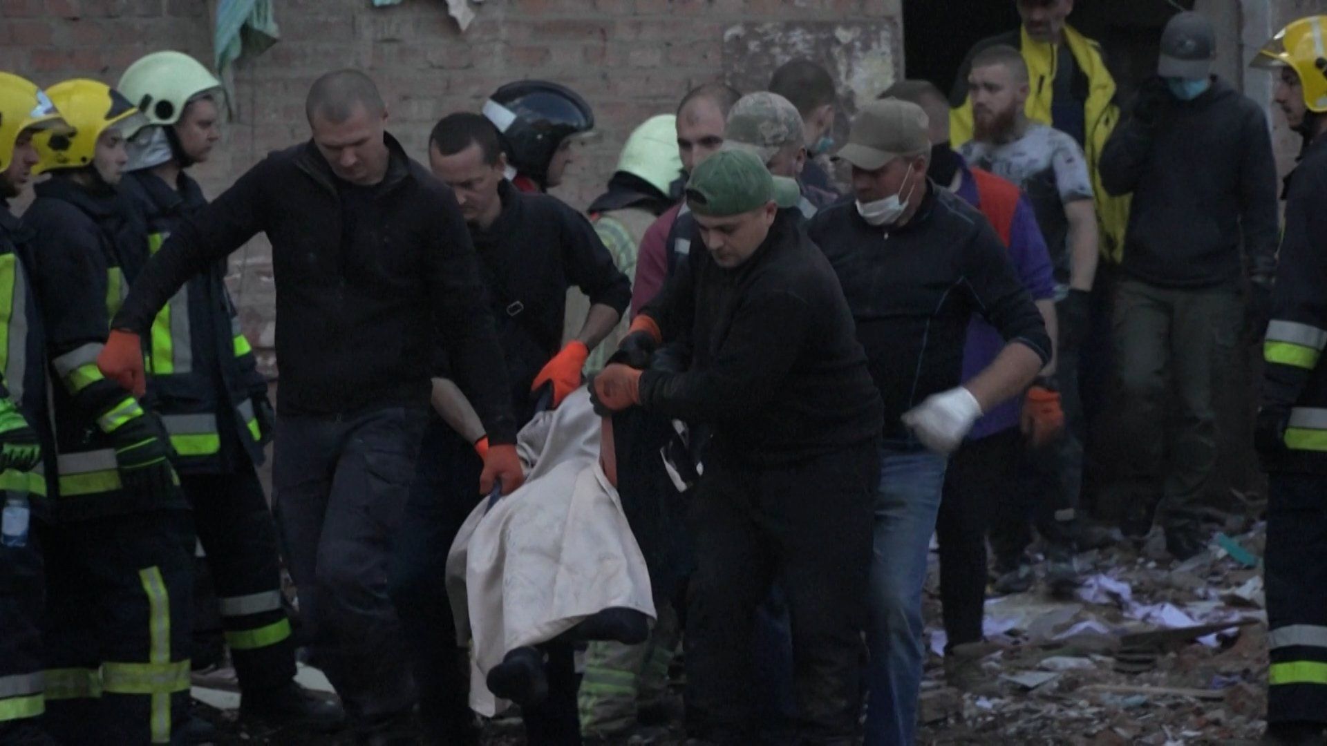 Russia strikes Ukraine with massive barrage; at least 24 dead