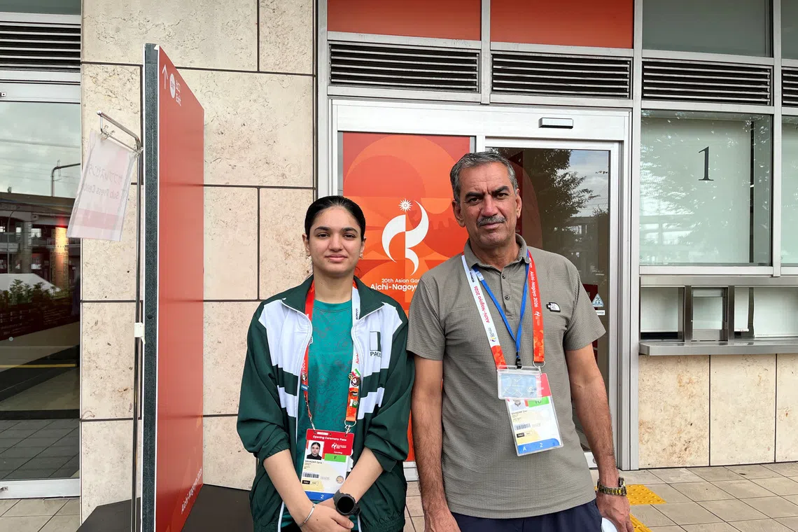 Pakistani squash player Sana breaks barriers on court and off