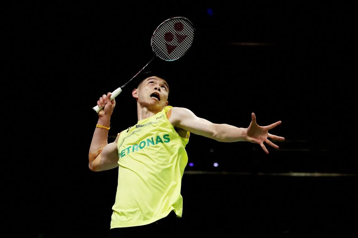 Malaysia targets medal in men's singles badminton despite modest expectations