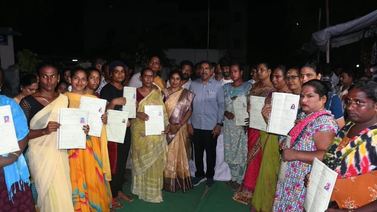 Andhra Pradesh distributes housing rights to 19 transgender residents