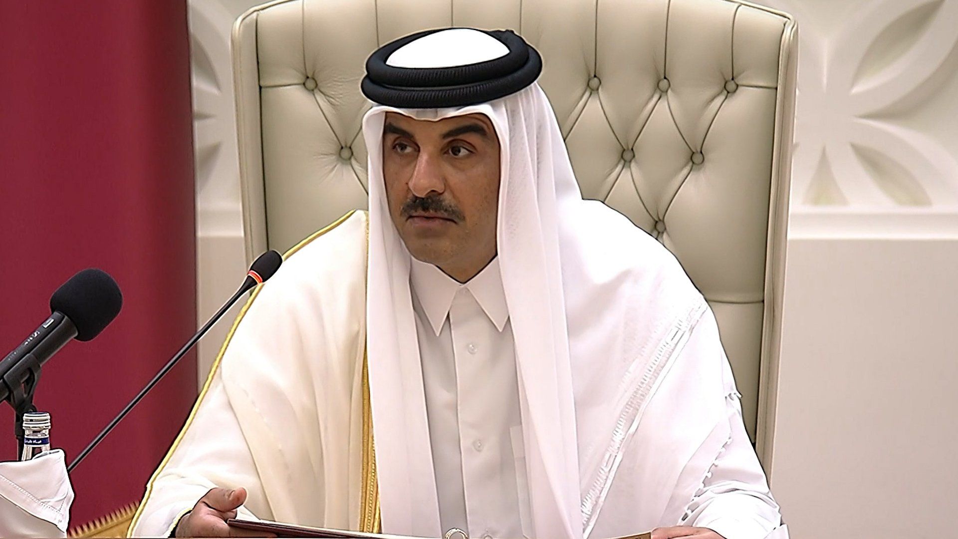 Qatar's Emir calls for regional security amid Middle East tensions