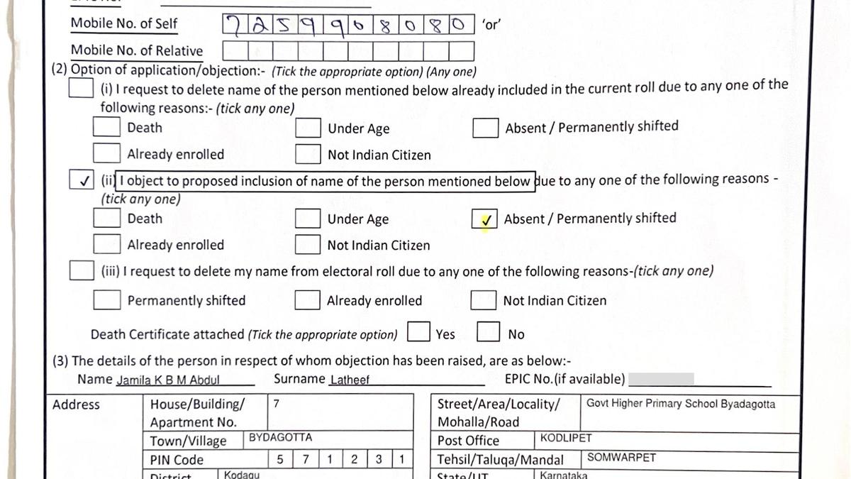 Karnataka poll watchdog probes bulk voter deletion applications targeting Muslims