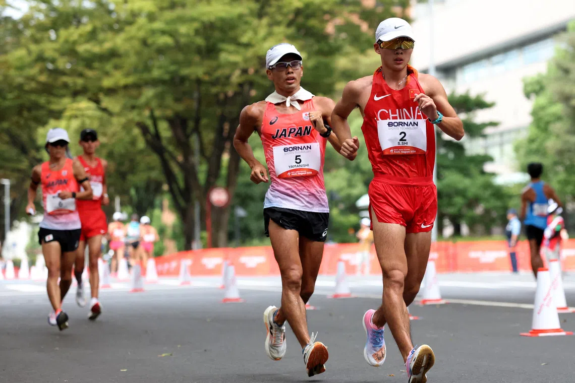 Japan on steady course at home Games, eyes China's gold standard