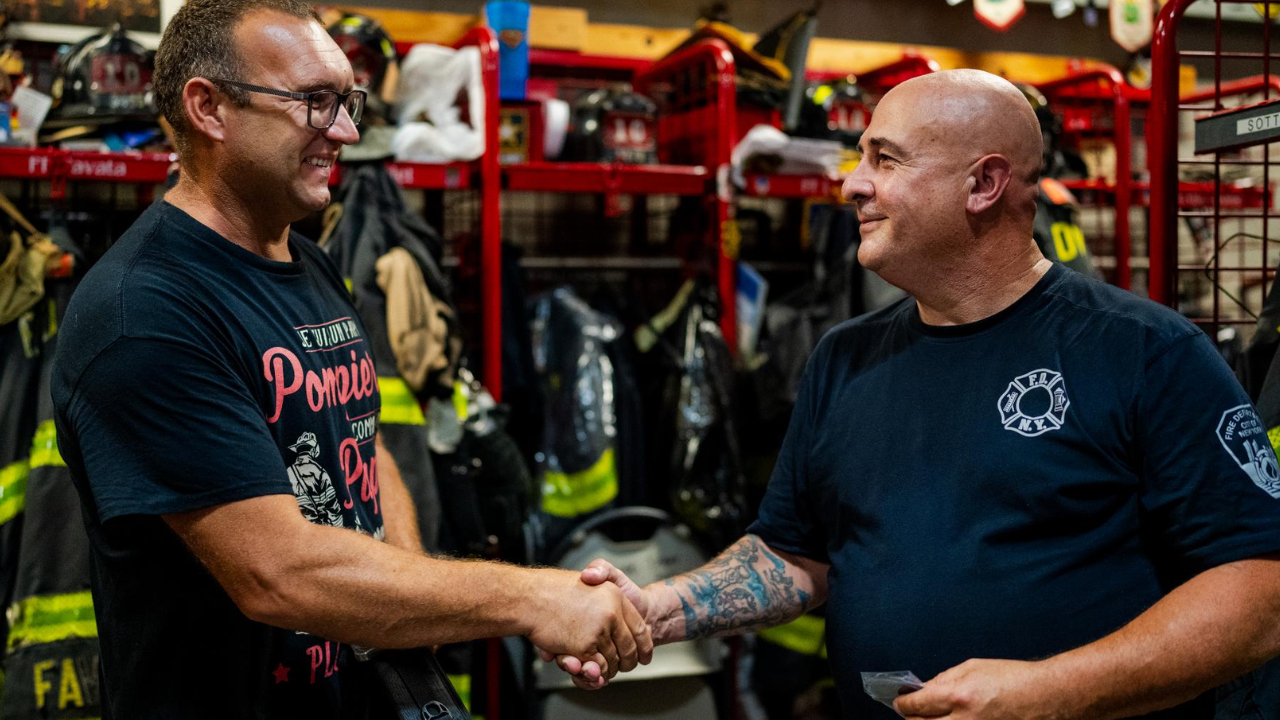 Last survivor from 9/11 firefighter station keeps memories alive