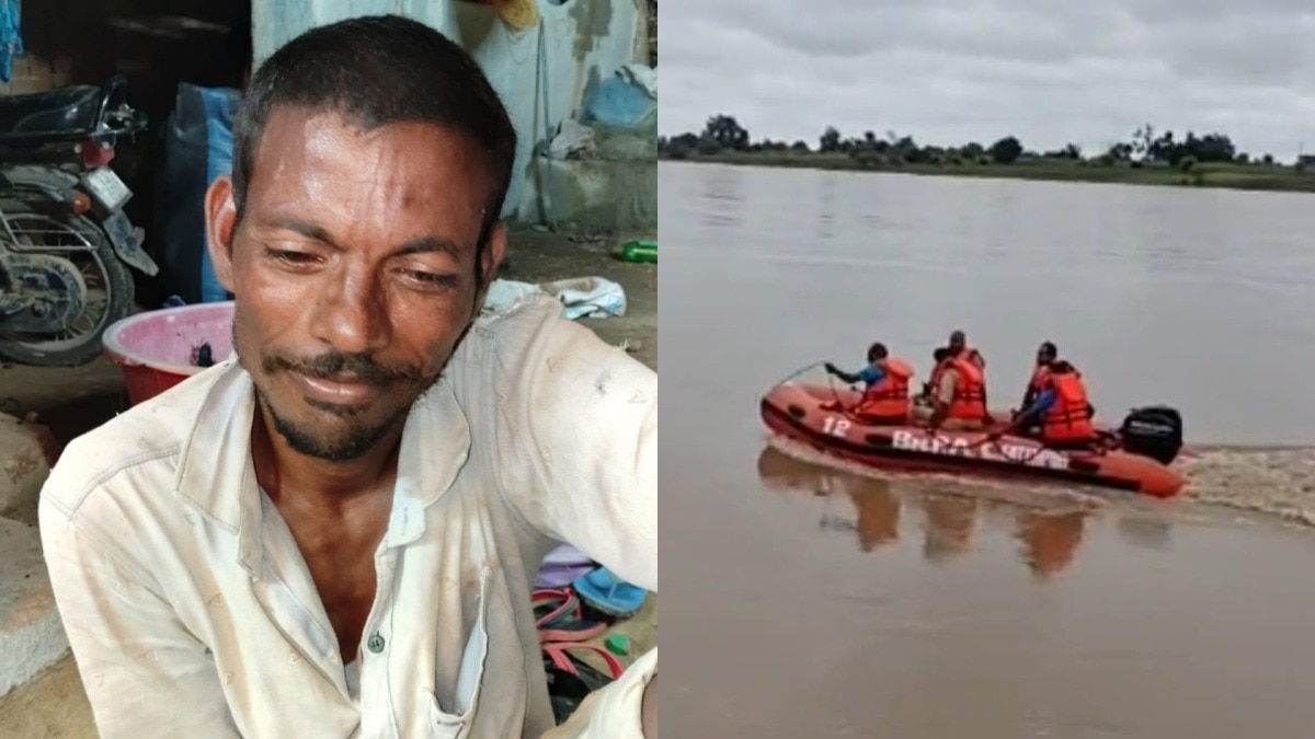 Young fisherman rescued after drifting in swollen river while asleep