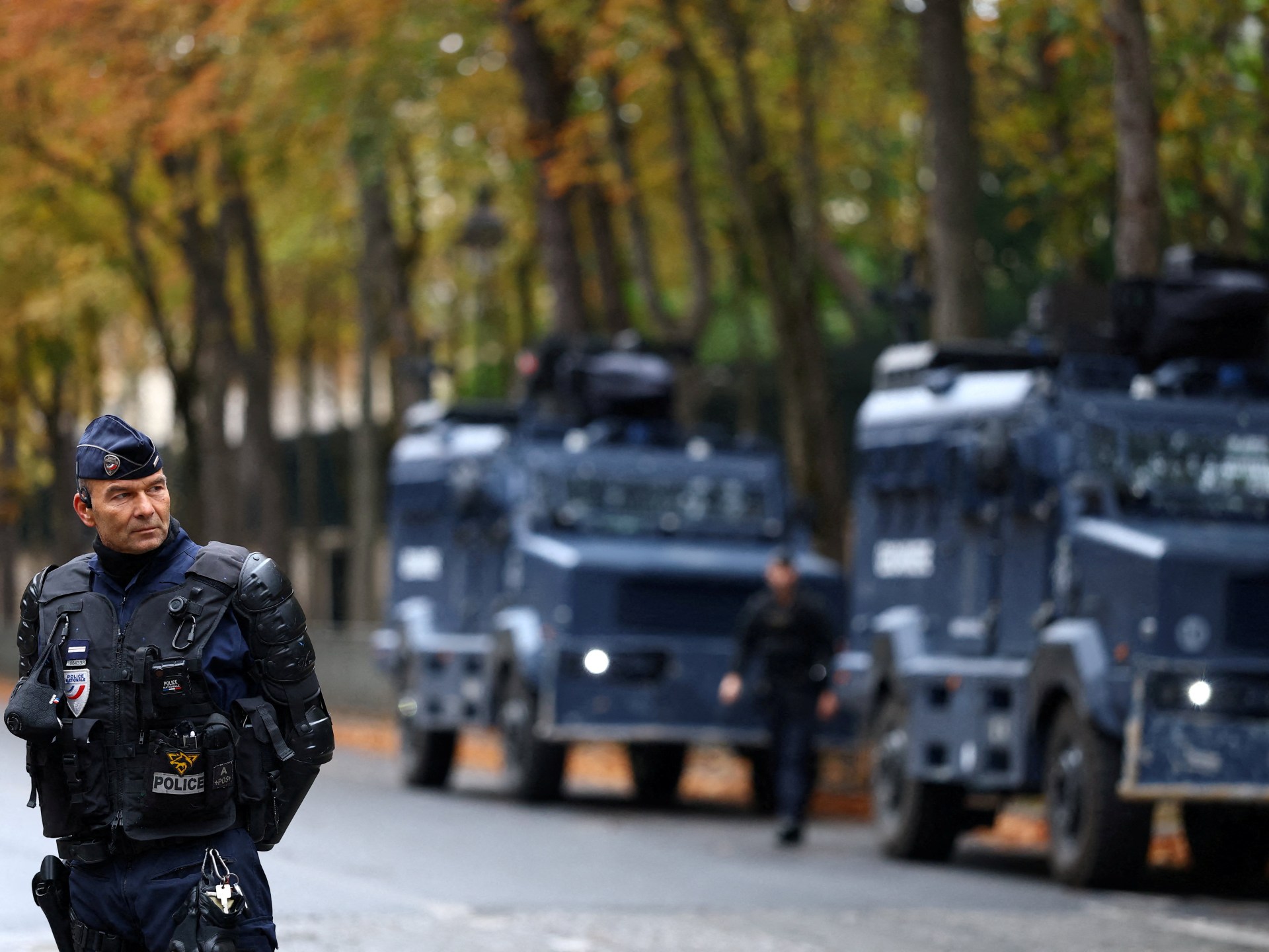 France tightens security as authorities ban major protest marches