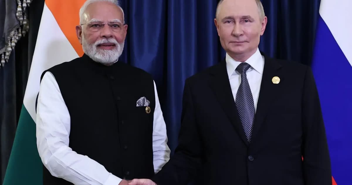 Putin visits India as BRICS prepares to tackle global tensions