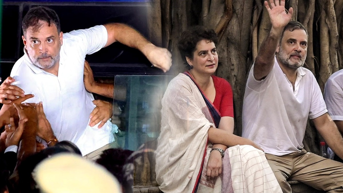 India bloc stages massive protest against poll chief, multiple leaders detained