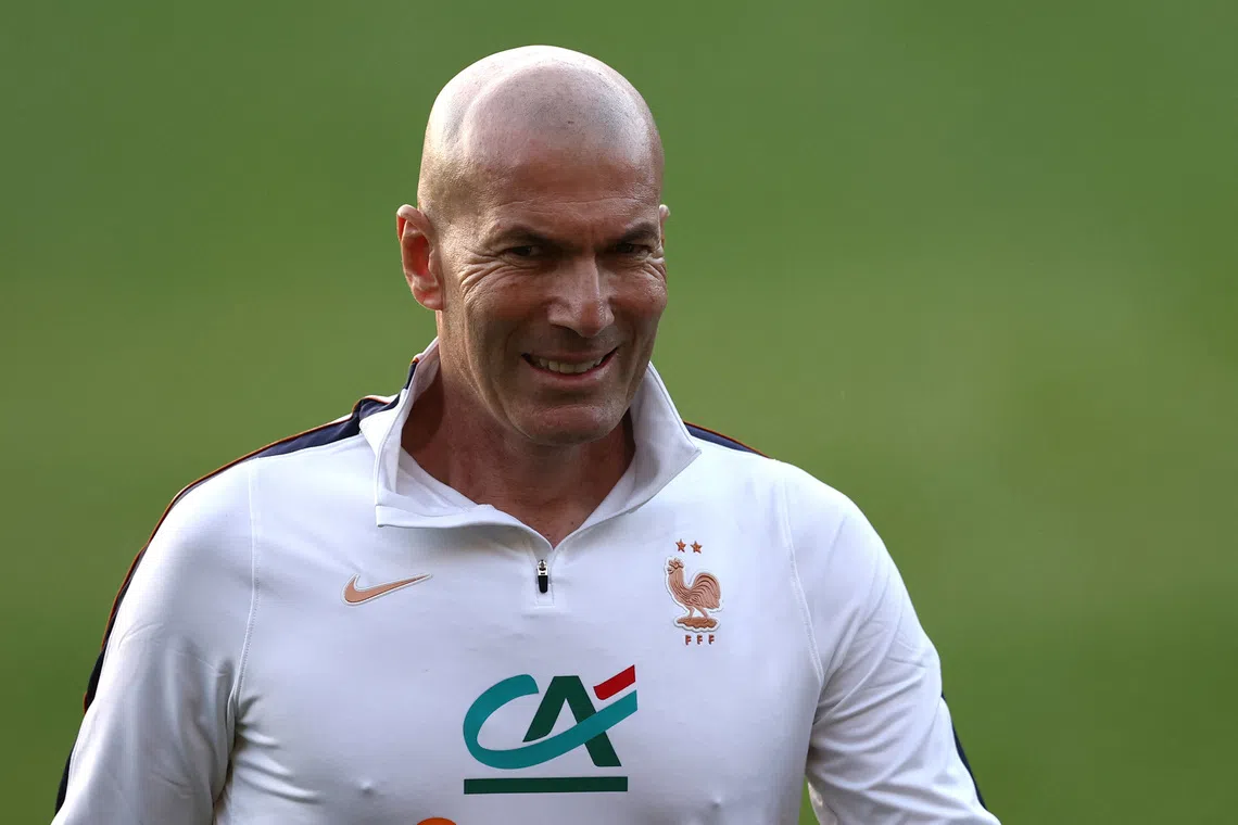 Zidane set to overhaul France lineup for Belgium Nations League tie