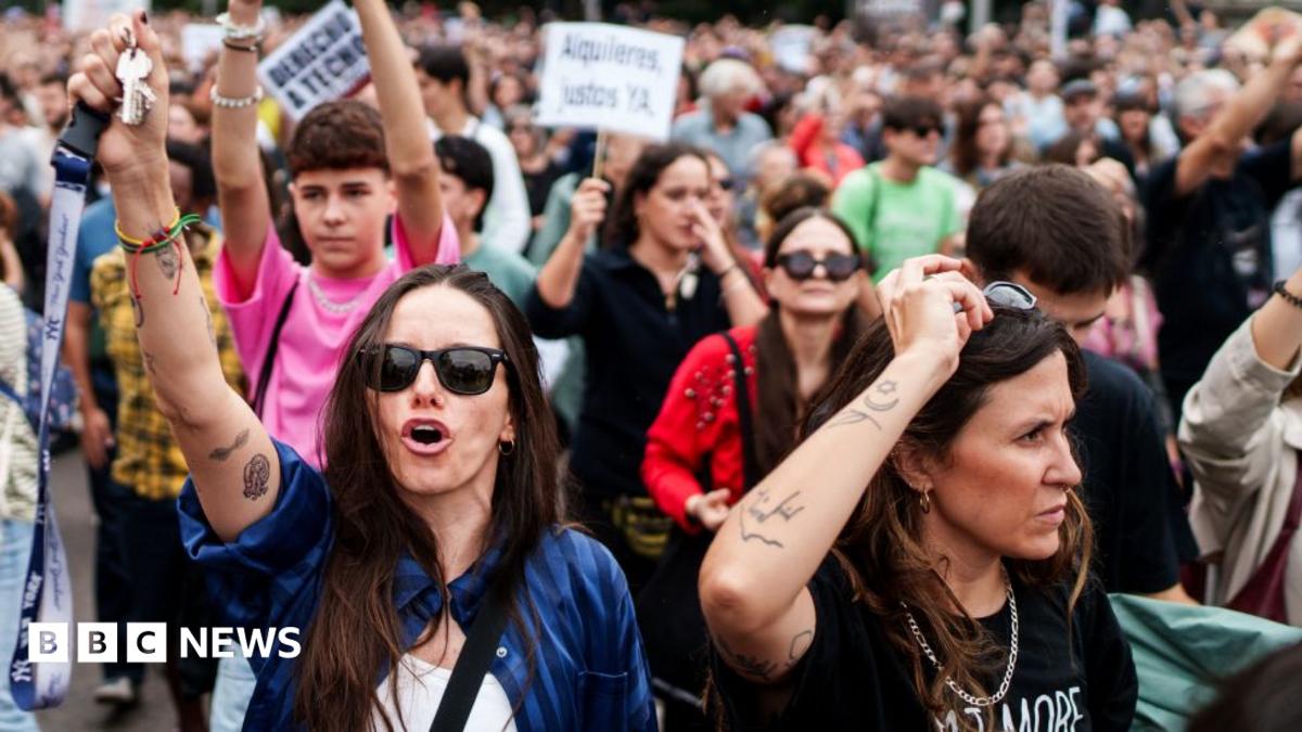 Spain's housing crisis sparks mass protests after legislative setback