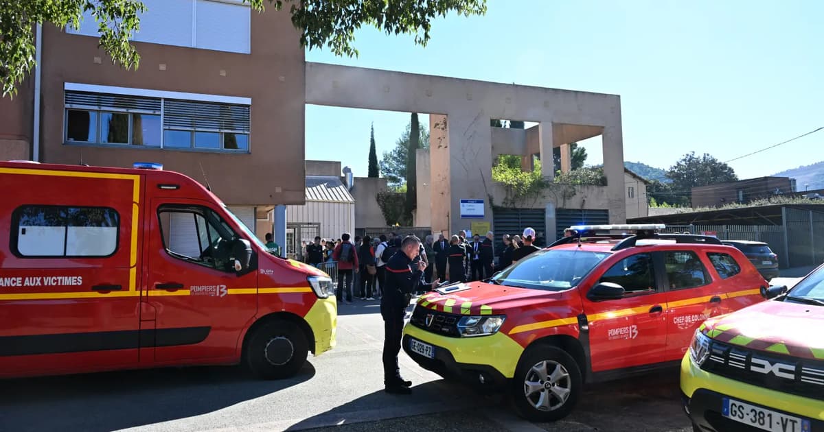 School principal shot in France; teenager detained after incident