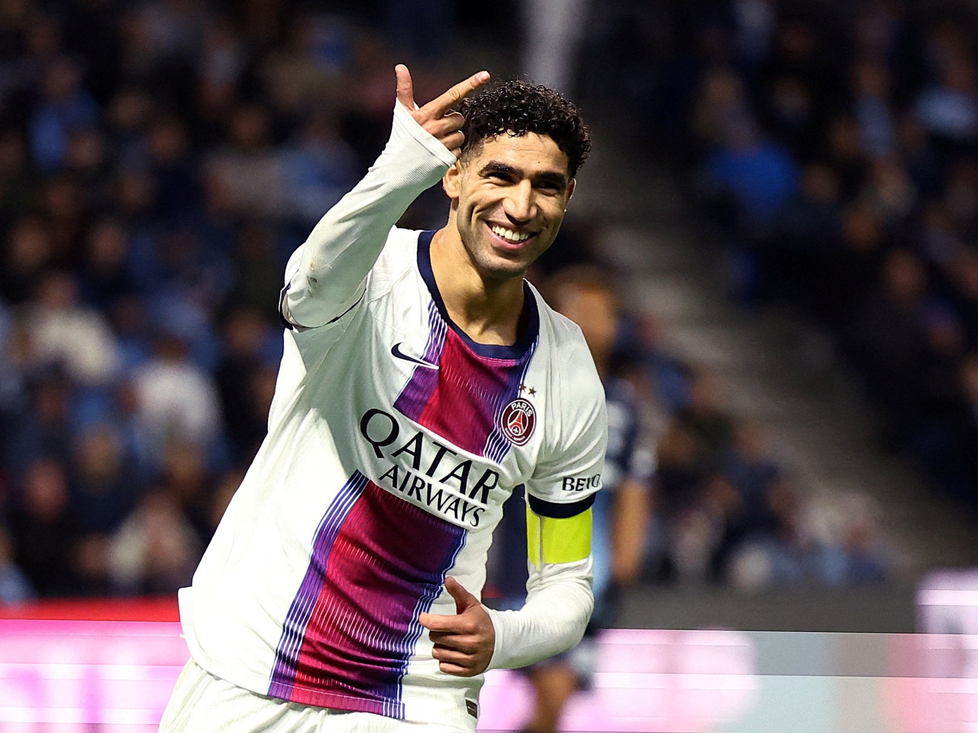 Hakimi's hat-trick powers PSG to commanding 5-1 rout of Le Havre