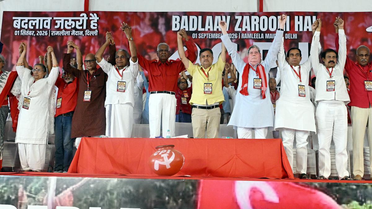 CPI launches scathing attack on Modi administration at Delhi gathering