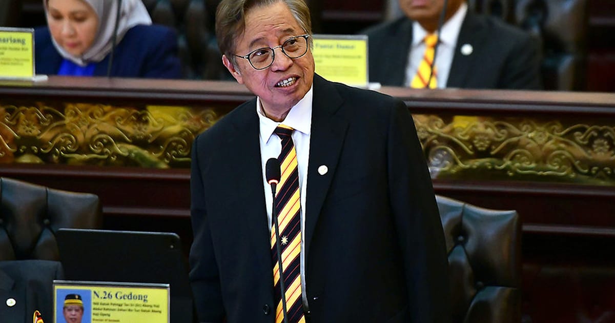 Abang Jo Kritik Parti Kecil Atas Gambaran Negatif Sarawak