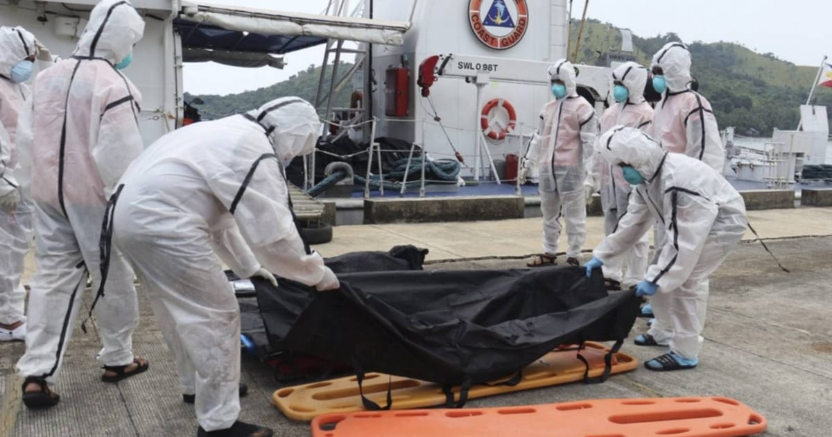 Philippines ferry fire victims identified as search continues for dozens missing