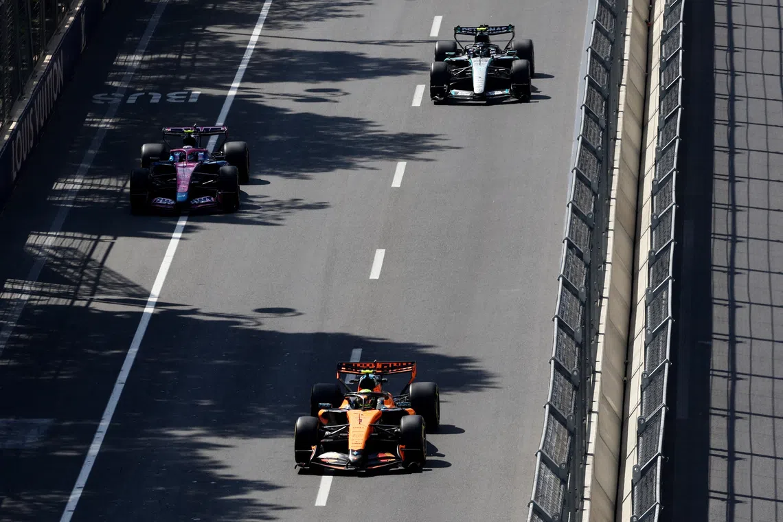 Norris apologises to Colapinto over race ban comments