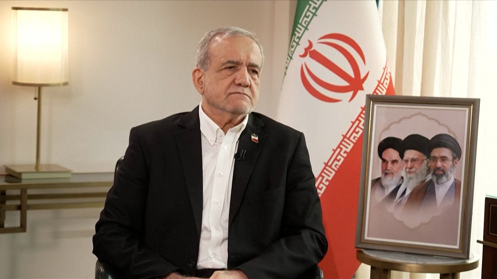 Iran's president denies conflict with Saudi Arabia amid regional tensions