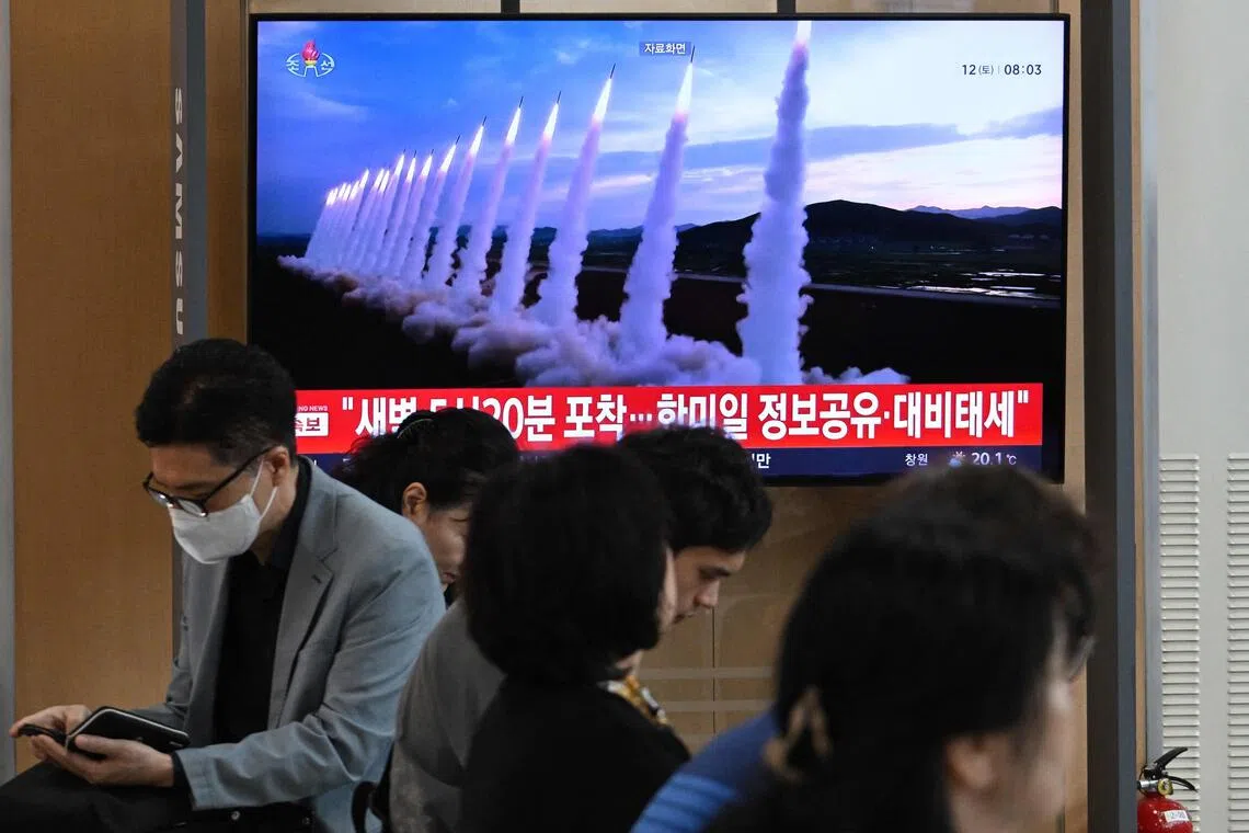 North Korea conducts large-scale artillery and missile live-fire exercises