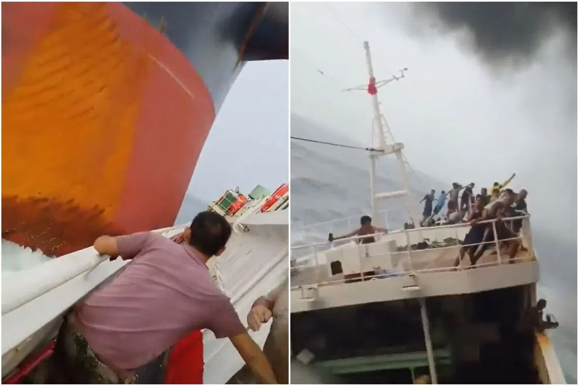 Singapore maritime authorities probe collision between Chinese and Panamanian vessels