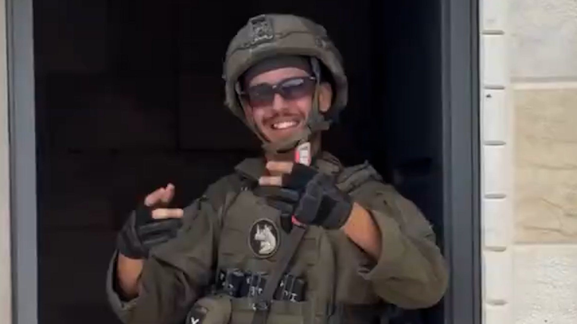 Israeli soldiers filmed joking inside booby-trapped Lebanese home